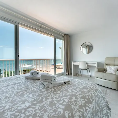 Beachfront Mijas: 4-bedroom Retreat With Private Pool Villa *