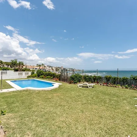 Beachfront Mijas: 4-bedroom Retreat With Private Pool Villa