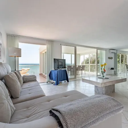 Beachfront Mijas: 4-bedroom Retreat With Private Pool Villa
