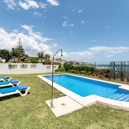Beachfront Mijas: 4-bedroom Retreat With Private Pool Villa *